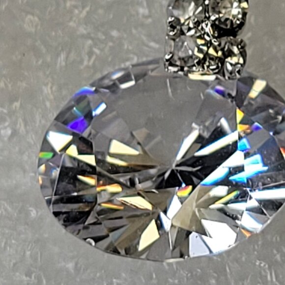 Crystal Drop Earrings Bridal Earrings - Picture 4 of 9